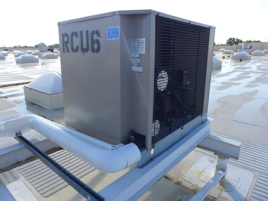2016 Bohn BDT0750M6D 7.5 HP Discus Med Temp Condensing Unit Cooler Walk In R404A