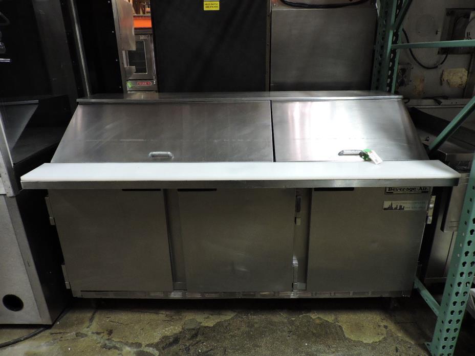 Beverage Air SP72-30M Commercial Refrigerated Food Prep Table