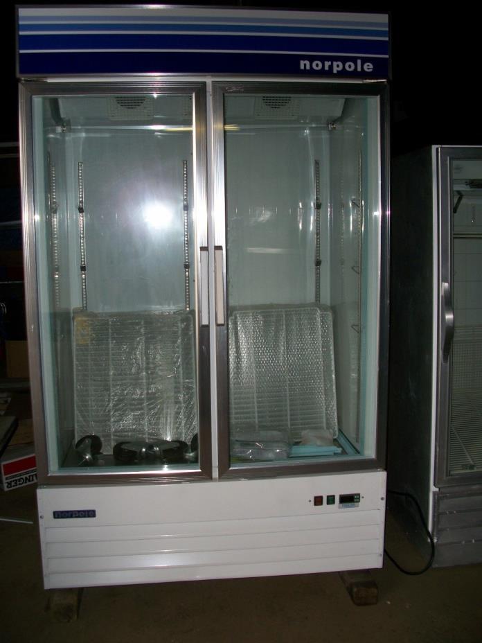 Norpole 29 cu. ft. glass door freezer model NPGF2-SB