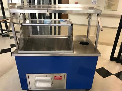 Hershey's 6 Well Low Temp Ice Cream Dipping Cabinet w/ Rinse Well