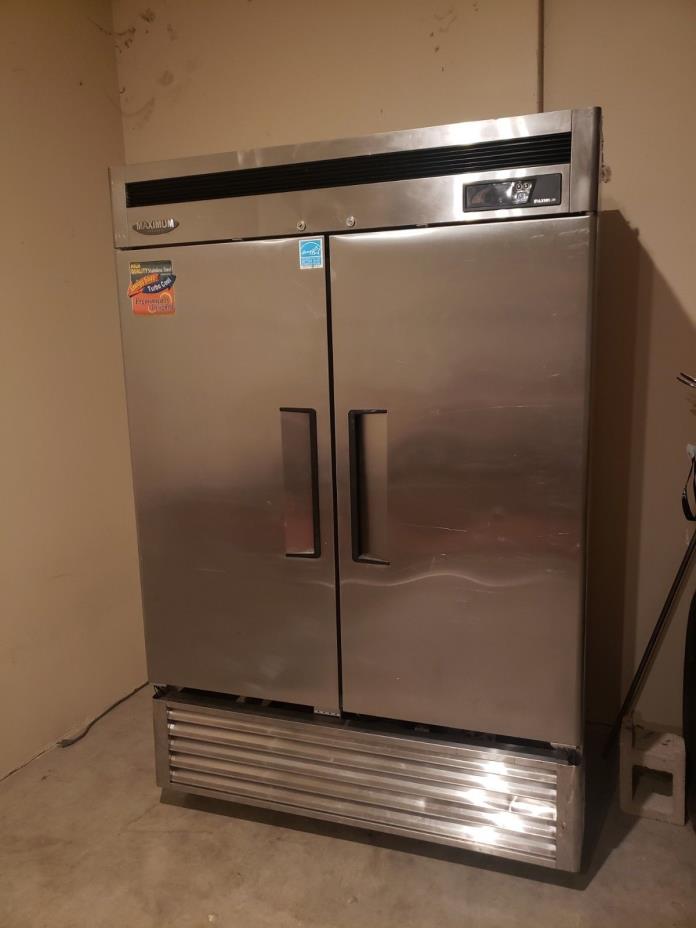 Turbo Air Commercial freezer 2 door Model MSF 49 NM good condition stainless