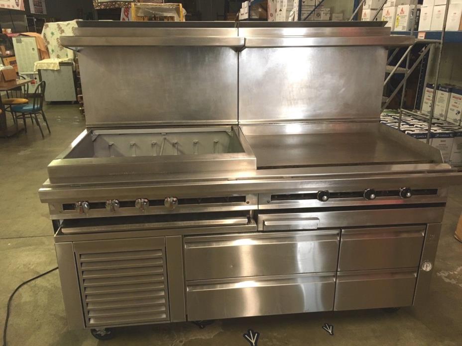 Jade Modular Char Broiler, Griddle & 72