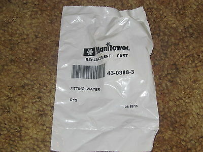 Manitowoc Ice 4303883 water fitting new