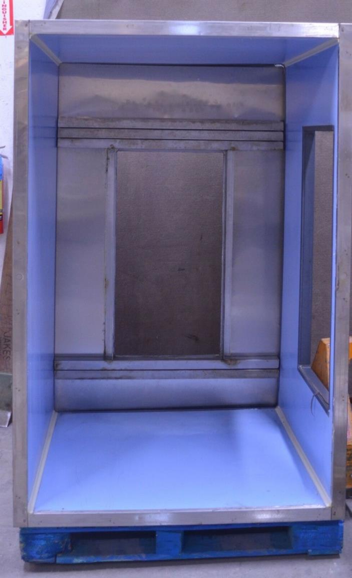 Follett LD125S Large Capacity Ice Machine Transport Storage Bin Stainless Door