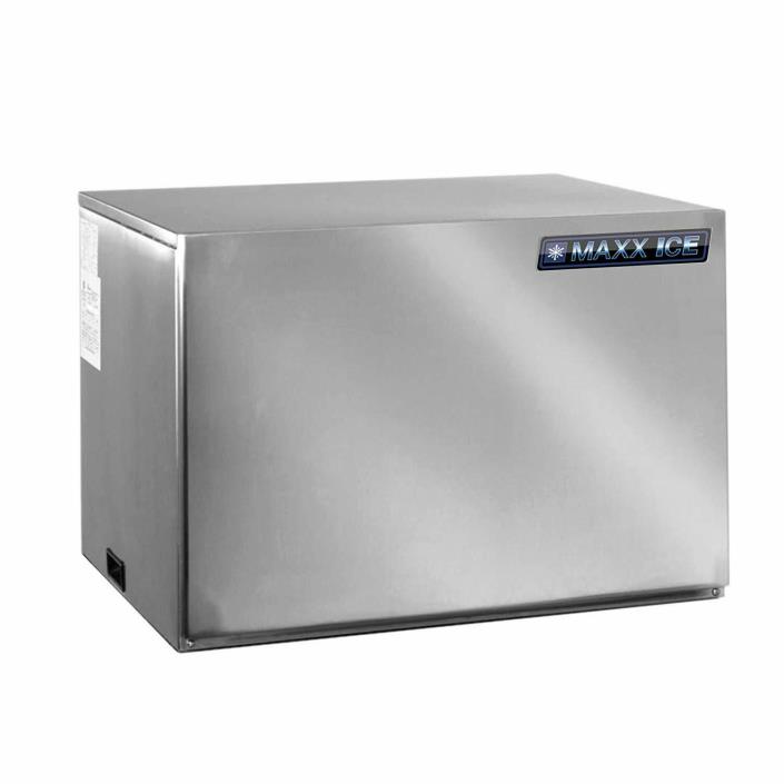 NEW MAXX ICE MODULAR ICE MACHINE 500LB STAINLESS STEEL MODEL MIM452