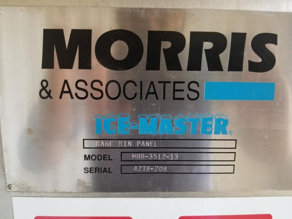 Morris Ice Master Rake Bin mrb-3512-13