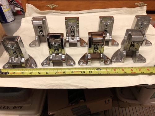 Eight Premco PR3 Adjustable Freezer Door Strikes For PR 102 Latch. Made In USA.