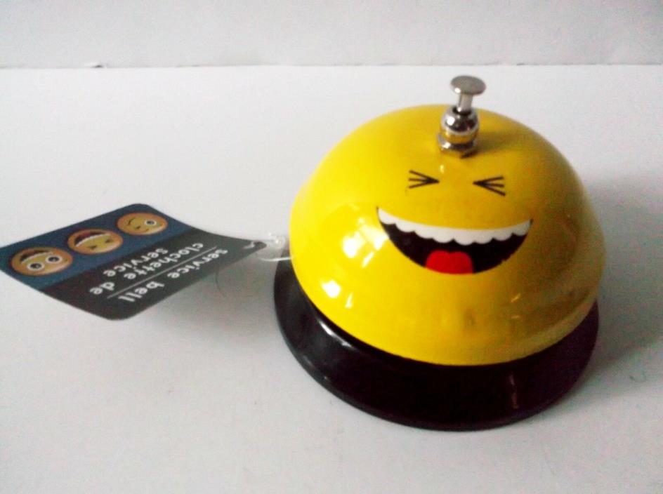 Emoji Service Bell, LOL, Desk Top, Service Counter - Yellow