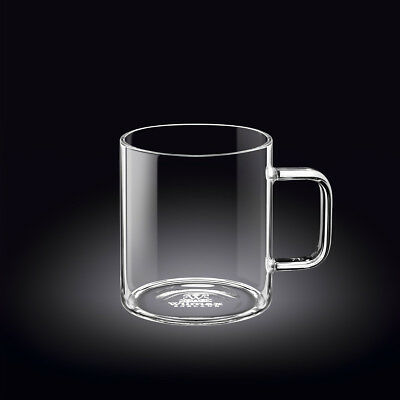 Wilmax WL-888607/A Thermo Glass Mug 14 Oz (400 ml), Case of 6