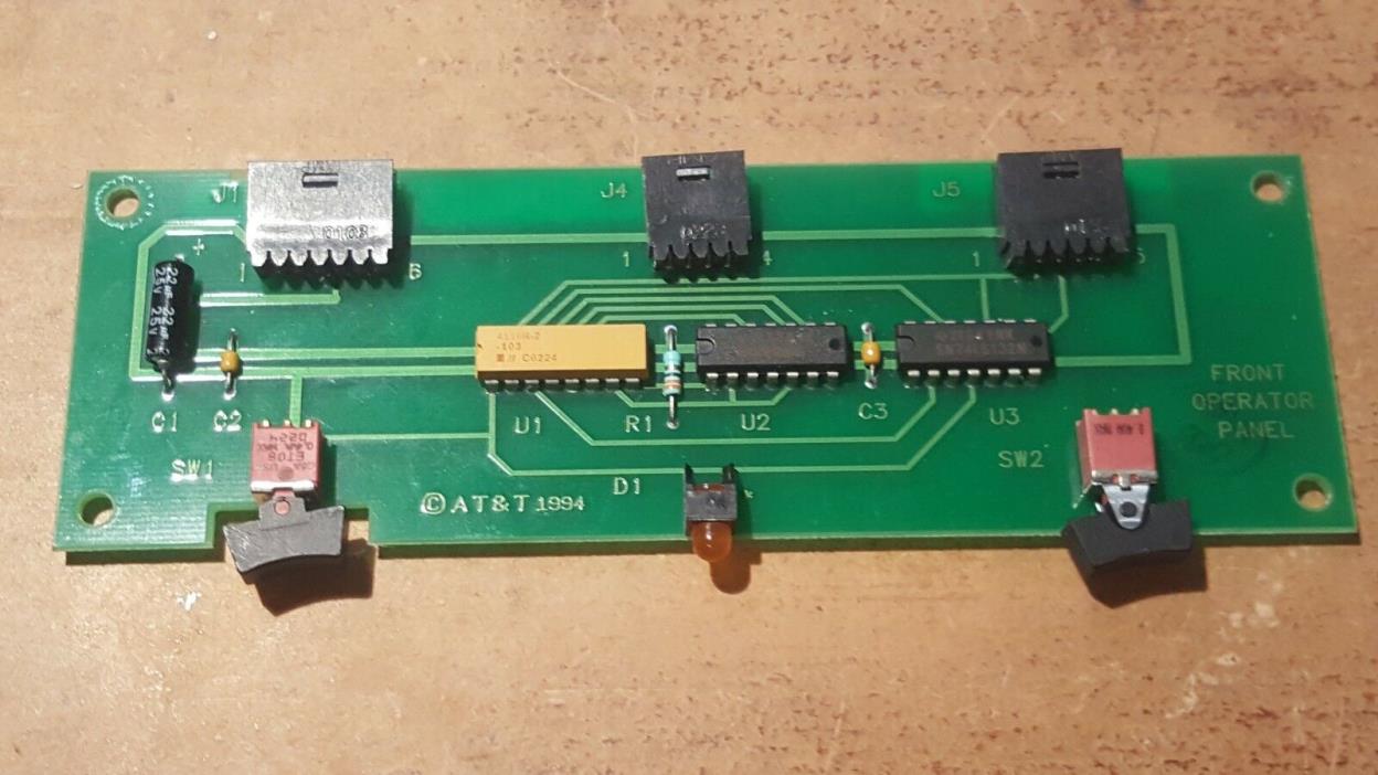 AT&T Front Operator Panel PCB Board P/N: 445-0592810C