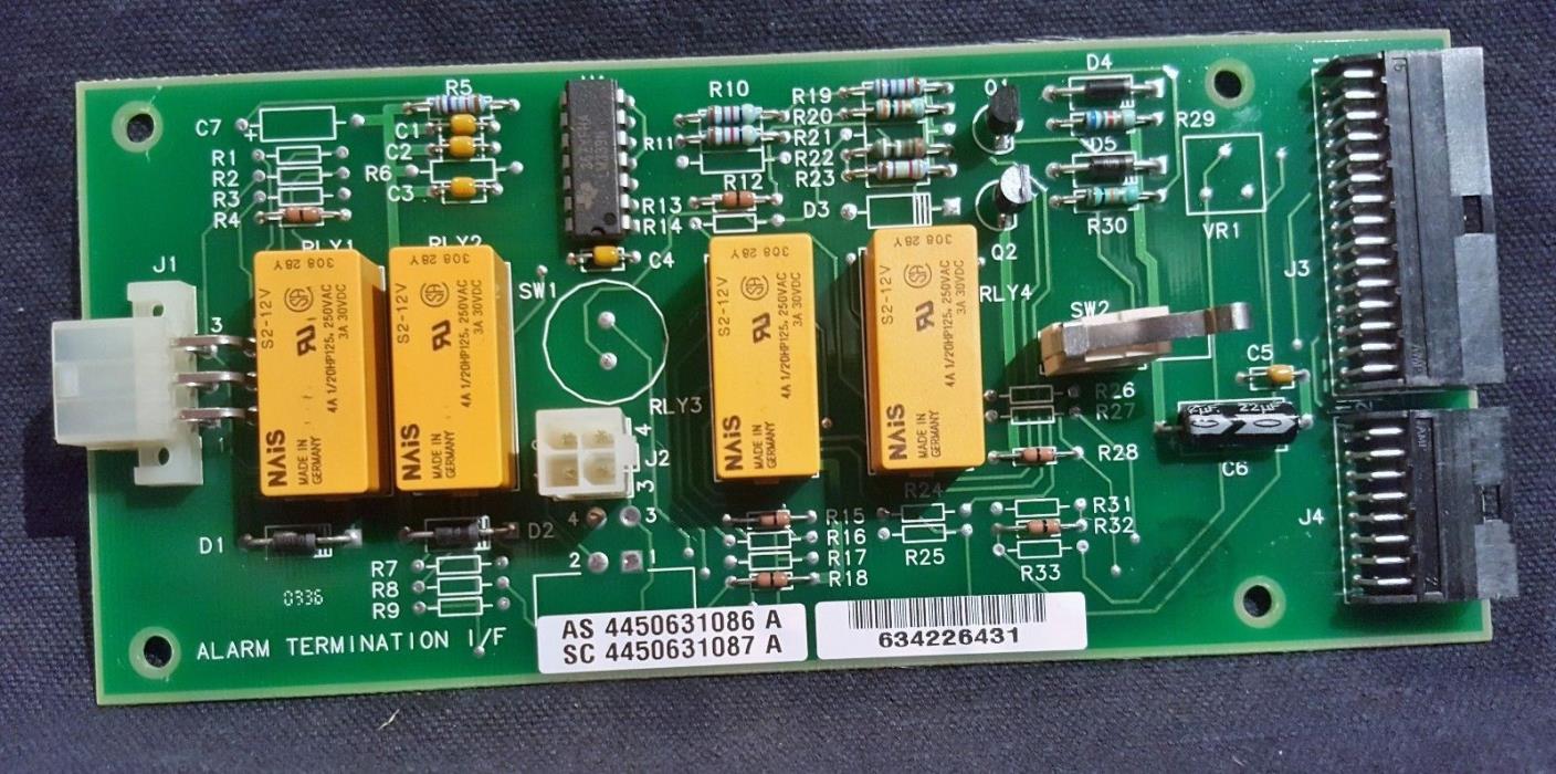 NCR ATM PCB ALARM TERMINATION I/F P/N: 445-0631086A