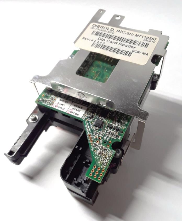 Diebold Opteva USB Track 1 2 3 ATM Dip Card Reader 49-209536-000A MCM330-3R0191