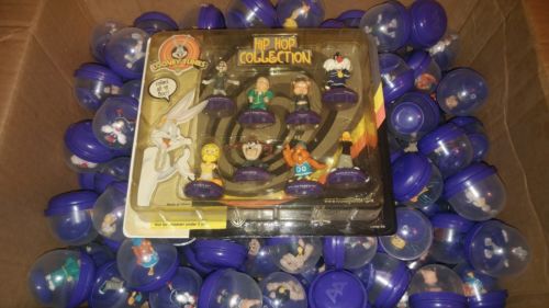 HUGE Lot of Looney Tunes Hip Hop Collection toys 200 2inch capsule.-