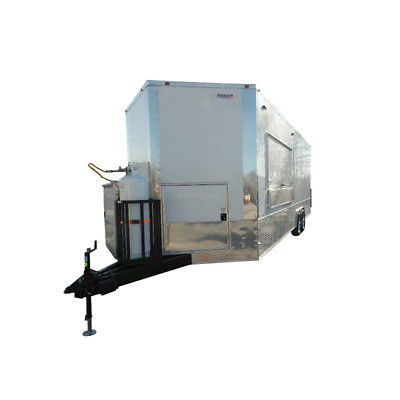 Concession Trailer 8.5' X 24' White Food Event Catering