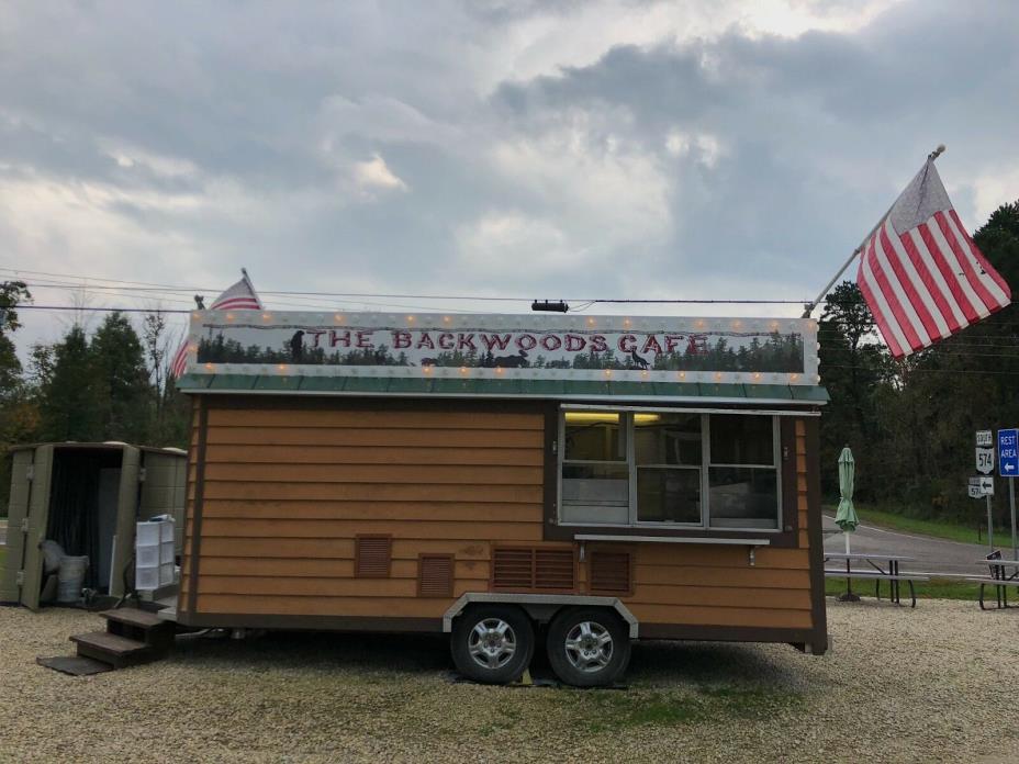 Backwoods Cafe Trailer With Appliances
