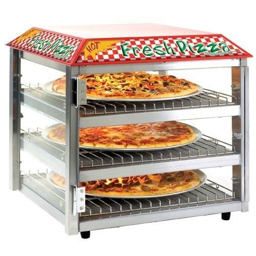 Tomlinson, Three Shelf,Pizza & Snack Display Case