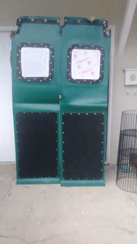 ClearVu Double Window Swinging Kitchen Door 84