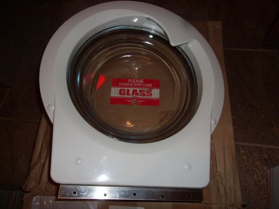NEW Speed Queen Commercial Washer Door 800436WP, WHITE