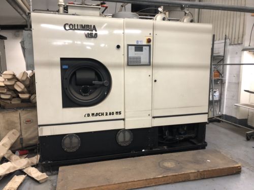 Columbia TURBO-DRY 75 lb perk Dry Cleaning Machine