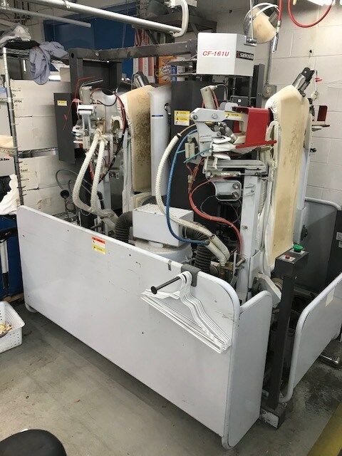 Sankosha DF-161U Double Buck Shirt Press