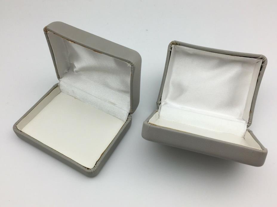 LOT (360) Grey JEWELRY GIFT BOXES, wholesale. 3.25x2.5x1.25