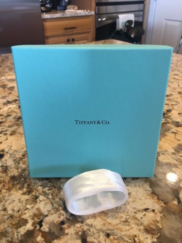 Tiffany & Co. Blue Gift Box Jewelry Empty Approx 5.75