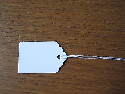 500 String  White Blank Price Tags 1 13/16 x1 3/16 in.
