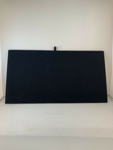 Black Velvet Chain Jewelry Display Board Tray Insert 14 1/8