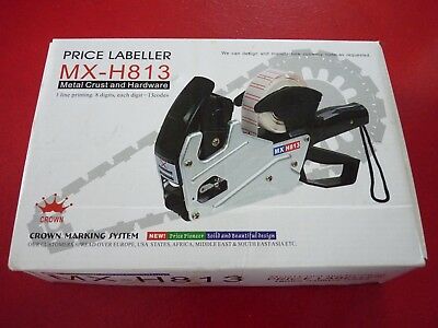 NEW - MX-H813 Price Labeller Metal Crust and Hardware