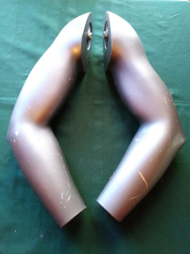 Vintage Heavy Arms pair muscle man Mannequin Prop display boutique steampunk #1