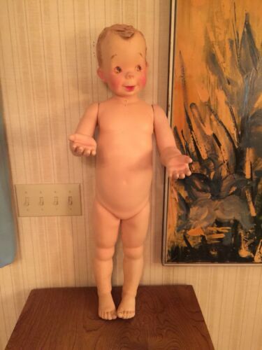 Adorable Vintage Child Boy Male Mannequin 32” Tall No Base