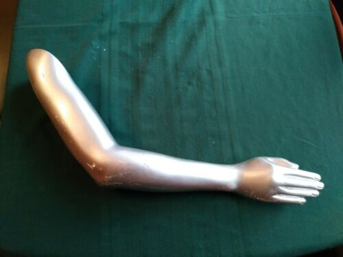 Vintage Heavy Arm hand Mannequin Prop display boutique industrial steampunk #E