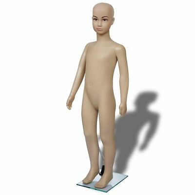 Child Mannequin Full Body PE Realistic Display Head Turns Dress Form w/ Base?