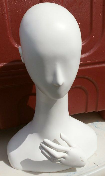 LifeStyle, New York 19” Head Mannequin with Display Hand