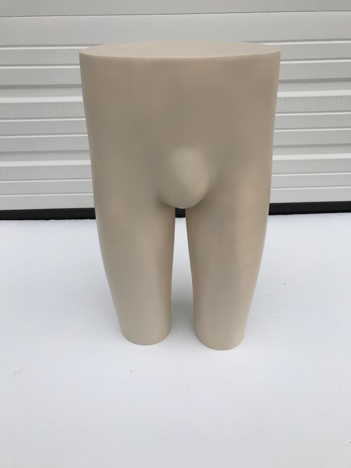 Fiberglass mannequin table top clothing display for shorts,swimwear,briefs