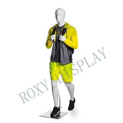 Male Sports Mannequins elegant moving pose with hiking legs #MZ-ZL-M02