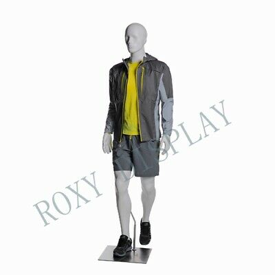 Male Sports Mannequins elegant moving pose with hiking legs #MZ-ZL-M01
