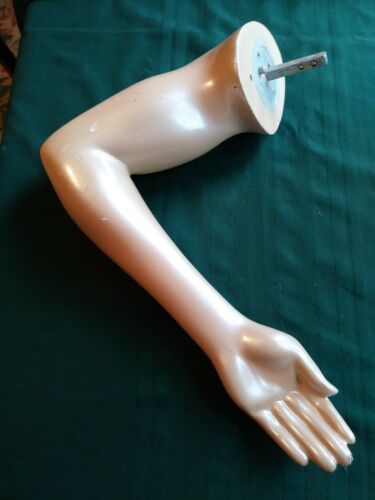 Vintage Heavy Arm hand male Mannequin Prop display boutique muscle steampunk #A