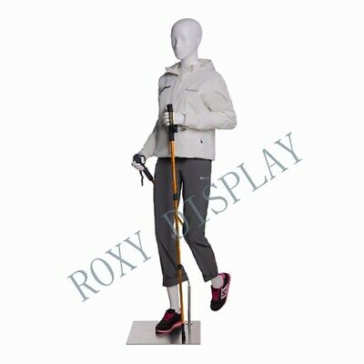 Female Sports Mannequin elegant moving pose with hiking legs #MZ-ZL-F03