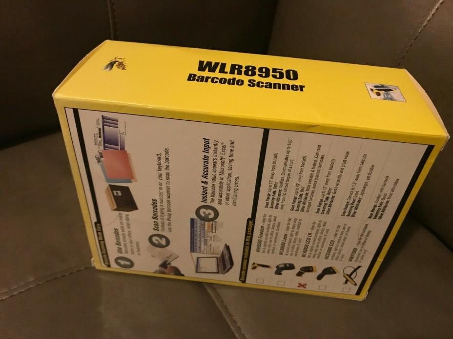 Wasp WLR8950 CCD LR BARCODE SCANNER WITH USB