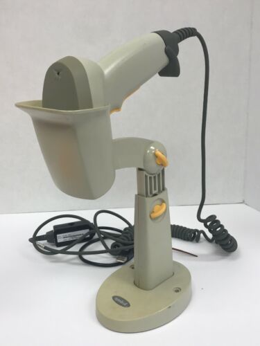 SYMBOL BARCODE SCANNER LS4004-I049 with STI85-0200 CABLE & STAND *FREE SHIPPING*