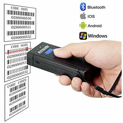 Portable Barcode Scanner,Symcode 1D Mini Bluetooth Wireless Handheld CMOS Reader