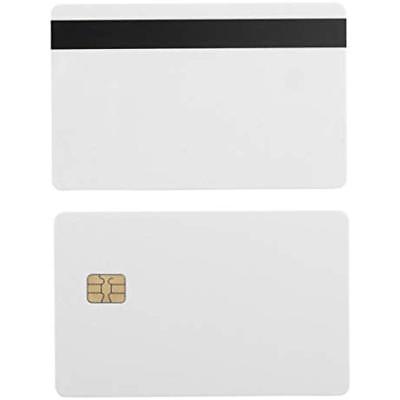 SLE4442 Identification Badges Chip Cards W/HiCo Track Mag Stripe - 100 Pack