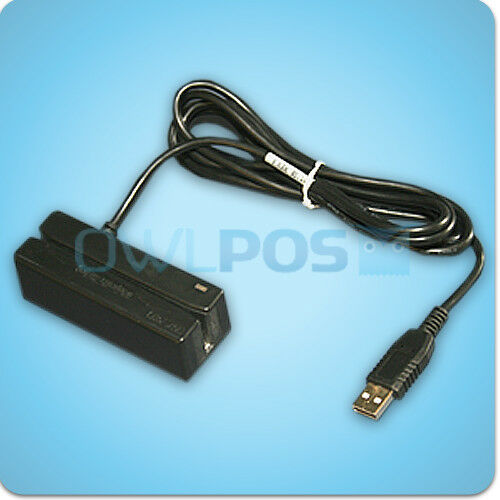 Magtek 21040110 Credit Card & License Swiper Magnetic Reader USB Swipe
