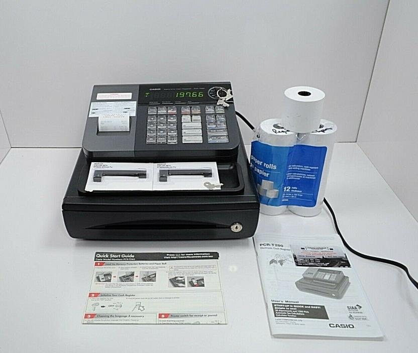 Casio Electronic Cash Register PCR T280