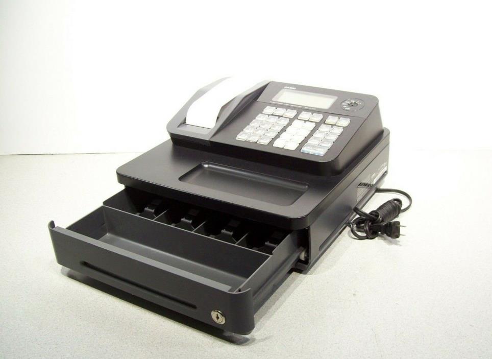 Casio SE-S700 Cash Register With Operator Keys No Coin Tray Tested Working