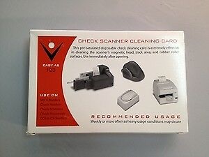 Check Scanner Cleaning Card (25 / Box)
