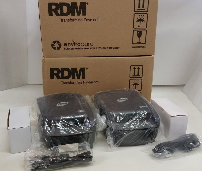 Lot of (2) New RDM EC7500i EC7511f Check Scanner Reader