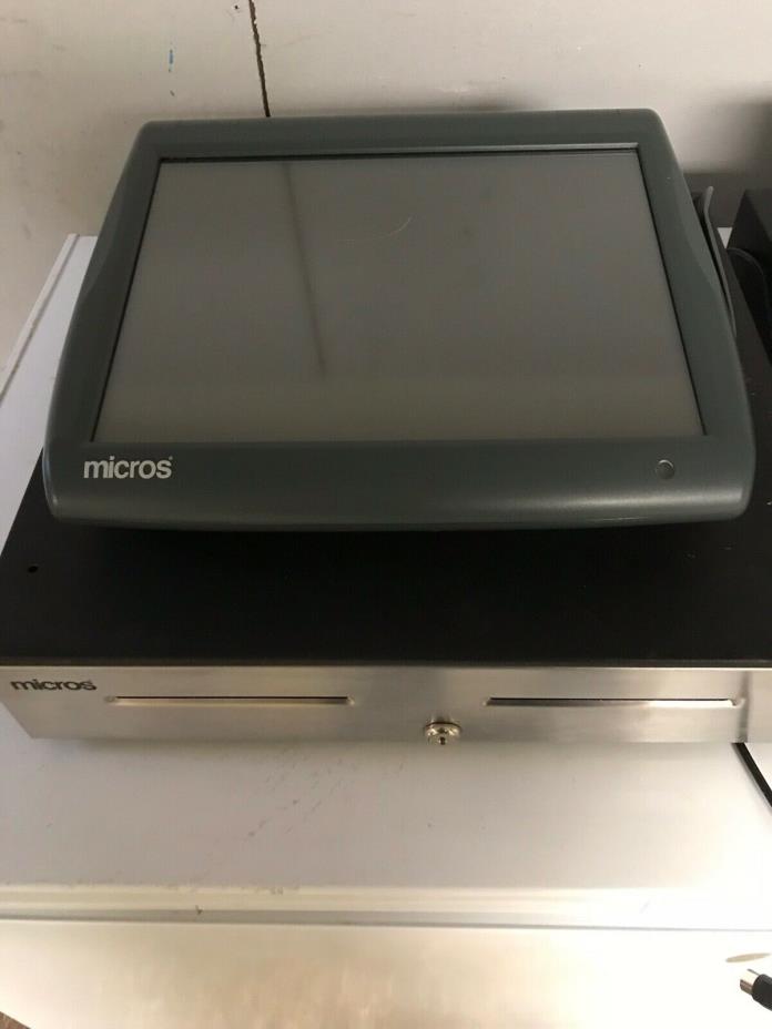 Micros E7 Point of Sale complete bundle.  Good used condition.