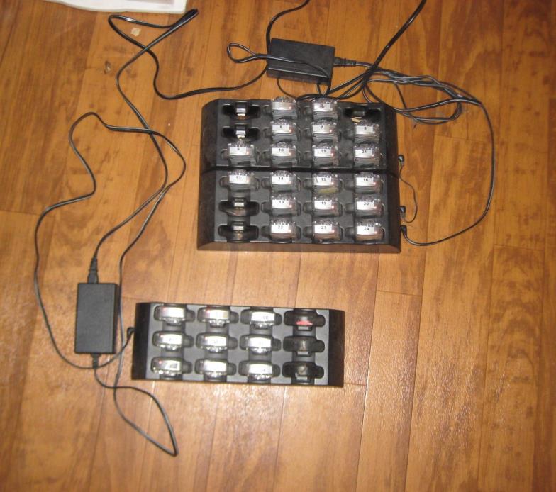 28 NTN Wireless Pagers with 3x Charging Bases As-Is